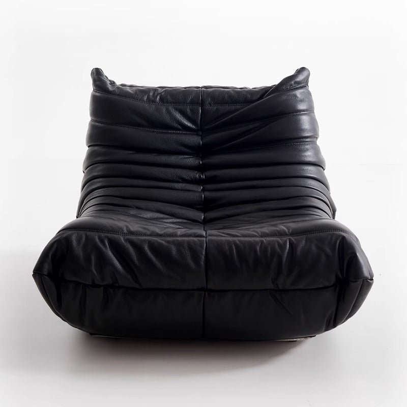 Leather Caterpillar Sofa for One Person