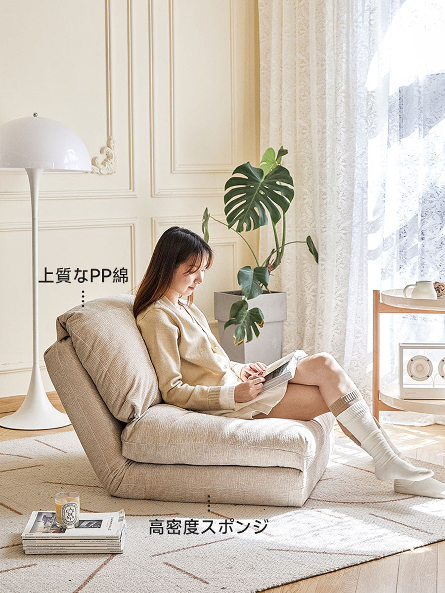 Luxury Chenille Foldable Sofa Bed