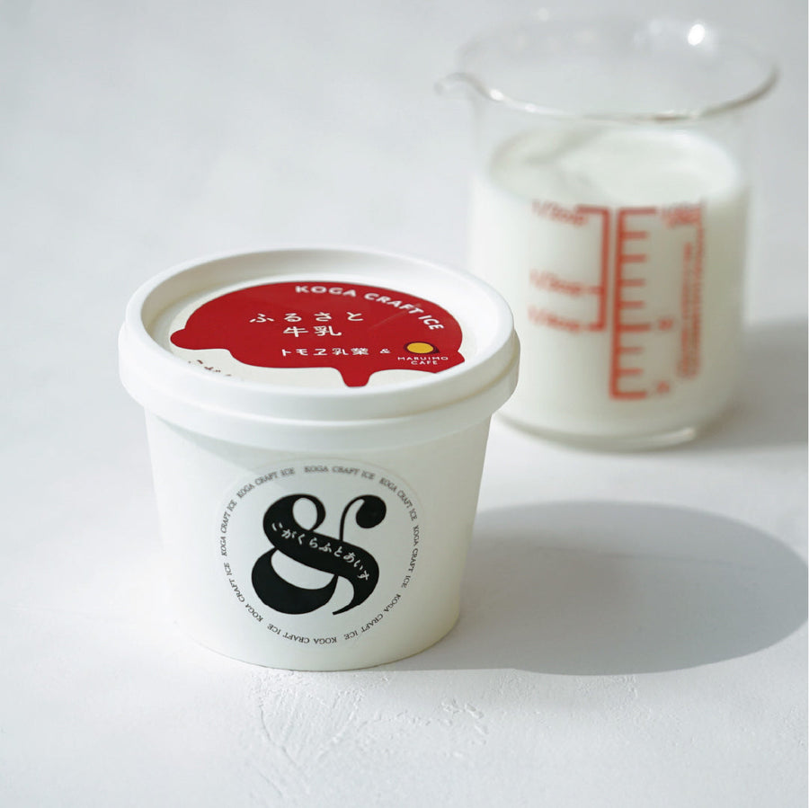 Koga Craft Ice Cream &amp; 8-piece set (Milk &amp; Strawberry)