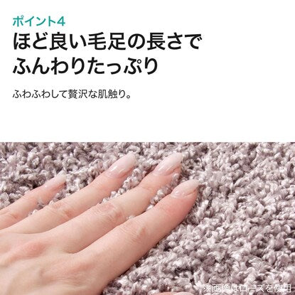 Anti-mite, antibacterial, deodorizing, flame-retardant carpet (Air Plus BR 100X140)