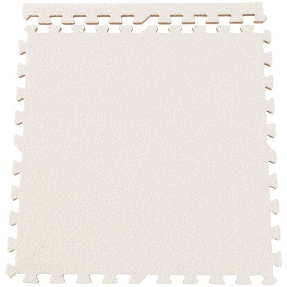 Washable soft brushed joint mat, 9 pieces, with edges (IV 9P JM01)