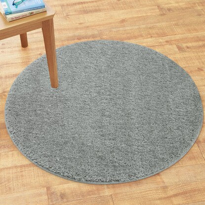 Washable mixed shaggy mat with glitter (90R GY FM09)