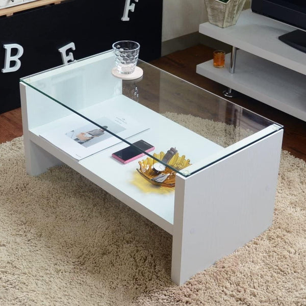 Rogic Center Table, Low Type, White