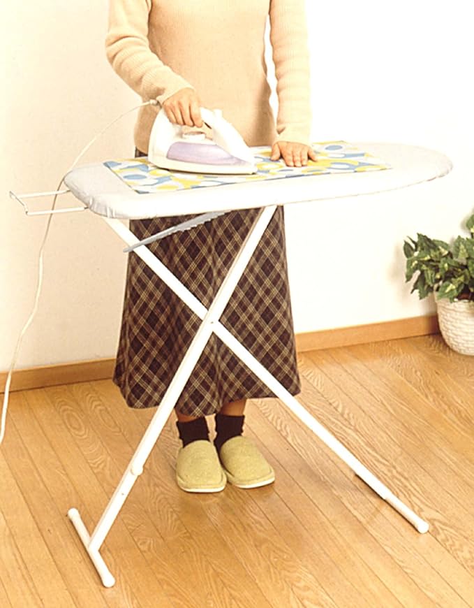 Stand-type smooth press, aluminum coated, 13-level height adjustment function, button press function included, ironing board