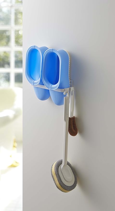 PLATE Magnet Bath Boot Holder White