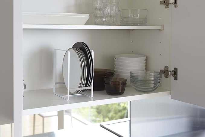 PLATE Dish Rack L White