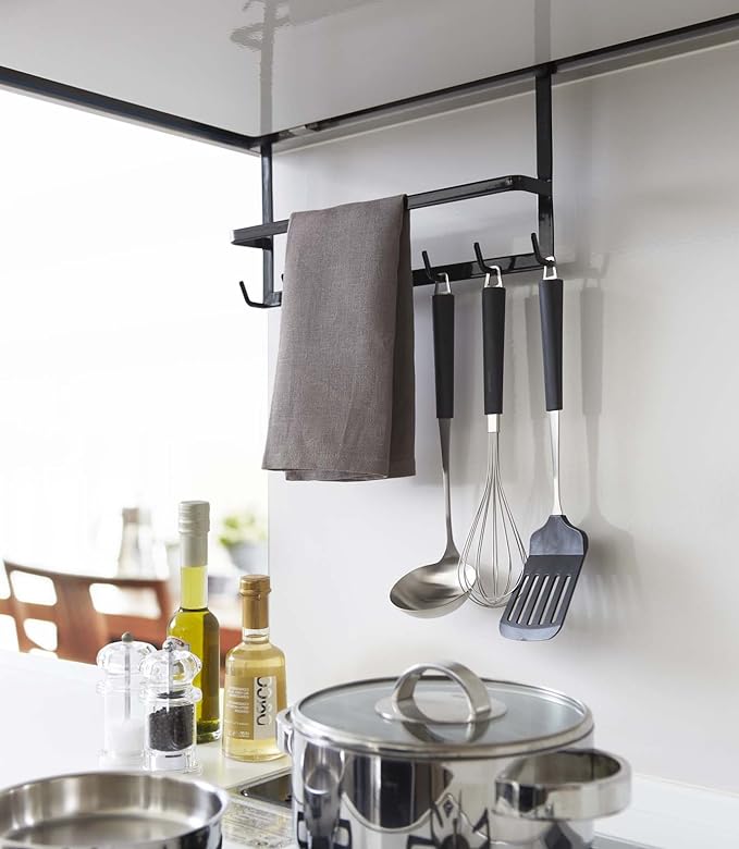 tower range hood hook black