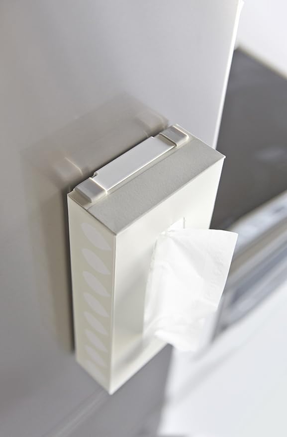 PLATE Magnetic Box Holder, White