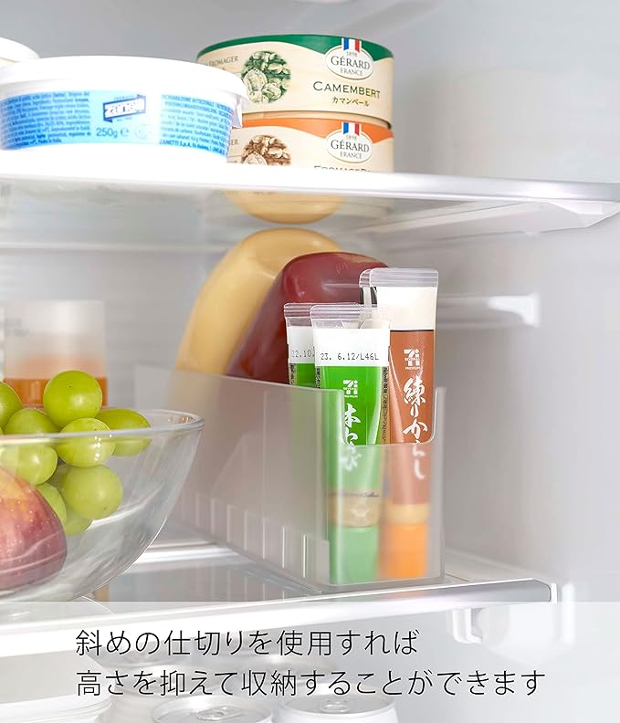 Tower Refrigerator Medium Slim Condiment Storage Rack White Refrigerator Storage Upright Storage Door Pocket Storage