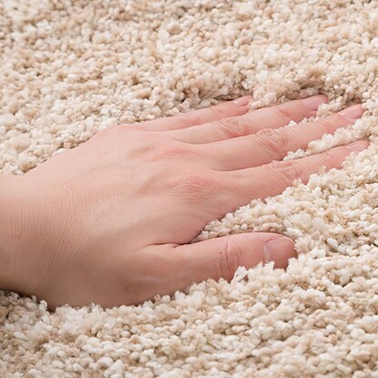 Antibacterial and deodorizing soft shaggy rug (PB shaggy BE 185 x 185)