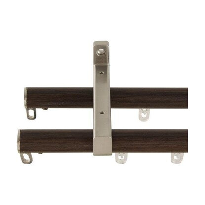 Extendable aluminum curtain rail (Jill DBR 2M/W)