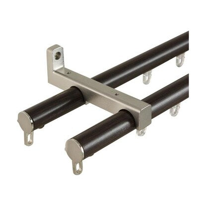 Extendable aluminum curtain rail (Jill DBR 2M/W)