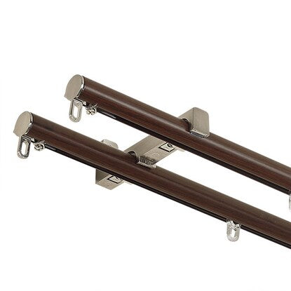 Extendable aluminum curtain rail (Jill DBR 2M/W)