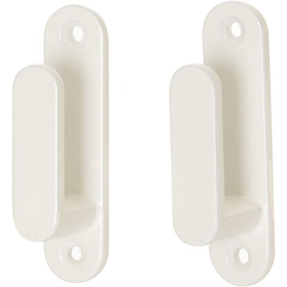 Screw-on type tassel hook, 2 pieces (Cielo 2 WH)