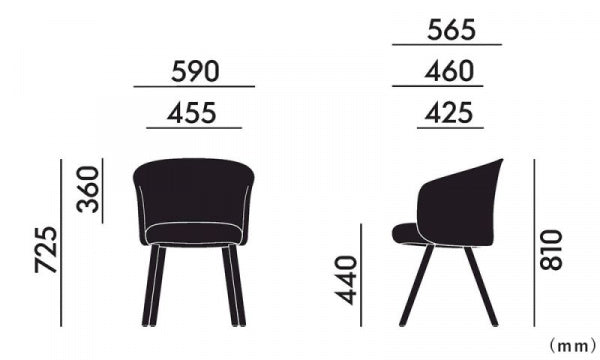 Mikado Armchair F120 Cento
