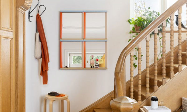 Colour Frame Mirror S Blue Orange