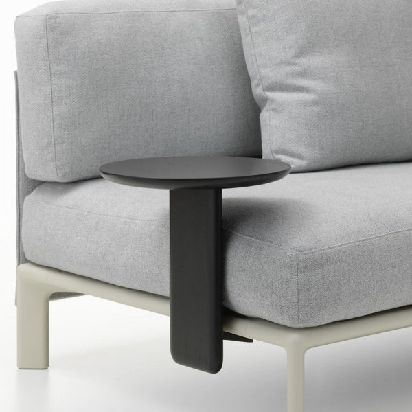 Anagram Sofa Attachable Table φ35cm Black Ash
