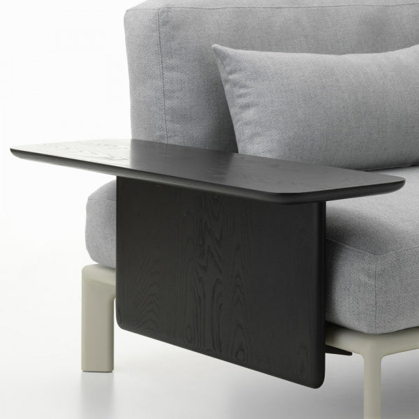 Anagram Sofa Attachable Table 30 x 90 cm Black Ash