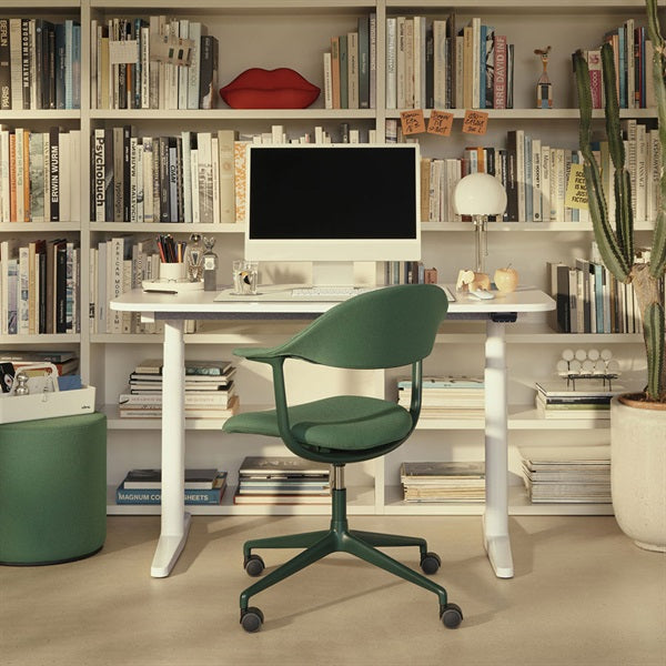 Tyde 2 Home Desk W120×D70cm Light Oak x Soft Light