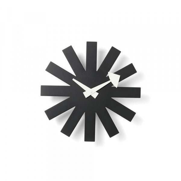Asterisk Clock φ25cm ブラック
