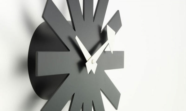 Asterisk Clock φ25cm ブラック