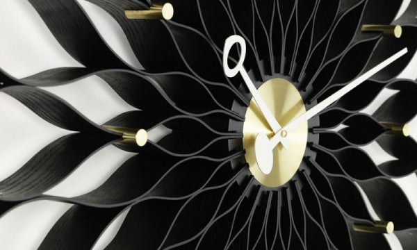 Sunflower Clock φ75cm ブラック アッシュ