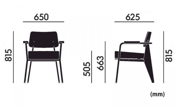 Fauteuil Direction ブルーディナスティ×twill