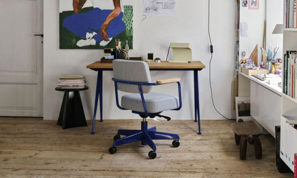 Fauteuil Direction ピヴォタン ブルーマルクール×tress