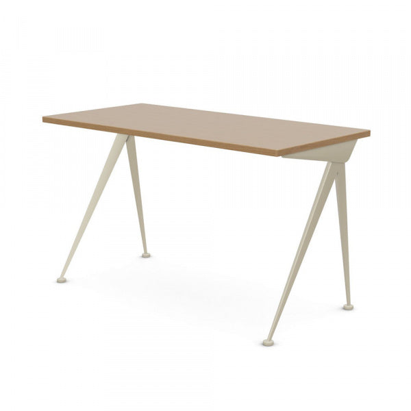 Compas Direction W125×D60cm Oak x Blanco Colombe