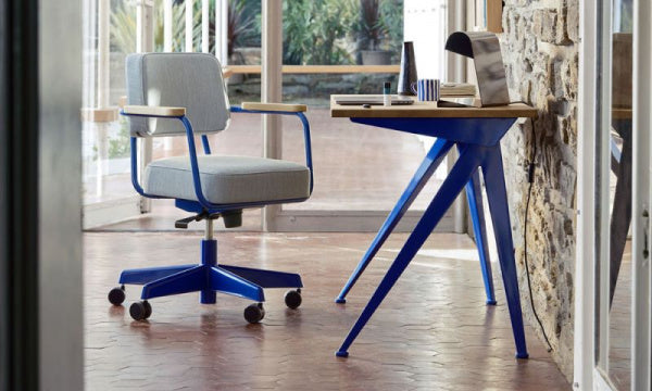Compas Direction W125×D60cm Oak×Blue Marcoule