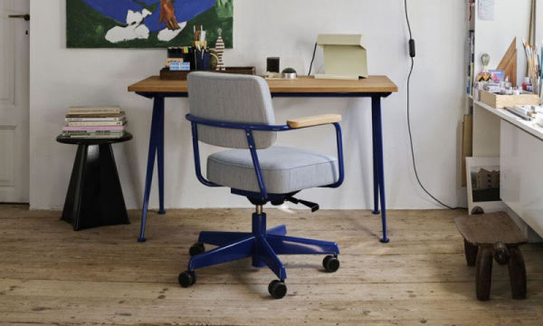 Compas Direction W125×D60cm Oak×Blue Marcoule