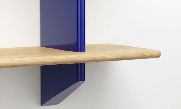 Rayonnage Mural Oak x Blue Marcoule