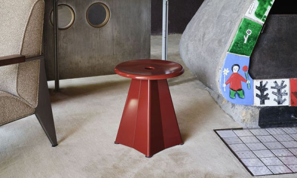 Tabouret Metallique ジャパニーズレッド