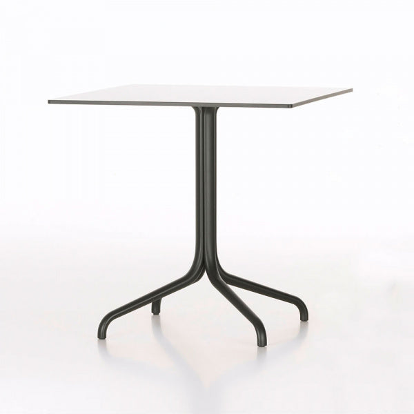 Belleville Table Square Indoor 75x75cm White x Deep Black