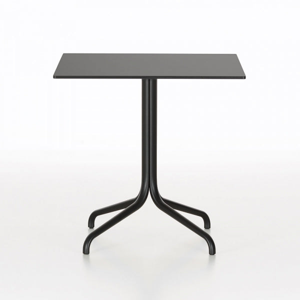 Belleville Table スクエア アウトドア用 75×75cm ブラック×ディープブラック