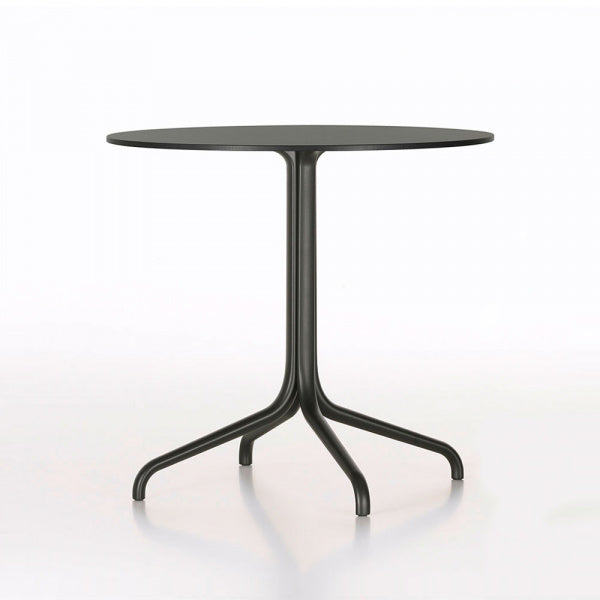 Belleville Table ラウンド アウトドア用 φ79.6cm ブラック×ディープブラック