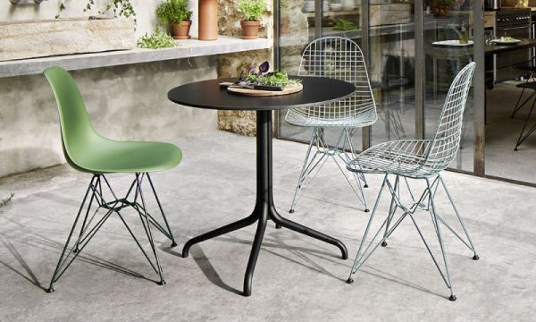 Belleville Table ラウンド アウトドア用 φ79.6cm ブラック×ディープブラック