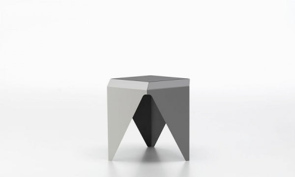Prismatic Table グレー スリートーン