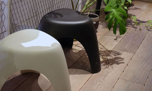 Elephant Stool Black