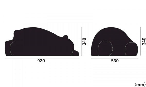 Resting Bear モーヴ