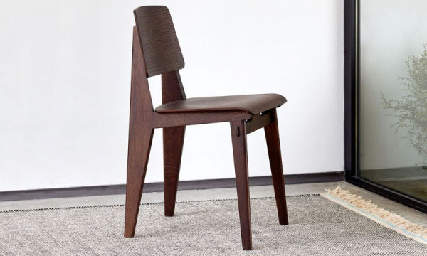 Chaise Tout Bois ダークオーク 46cm