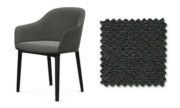 Softshell Chair4レッグ ベーシックダーク Dumet