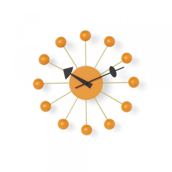 Ball Clock φ33cm オレンジ