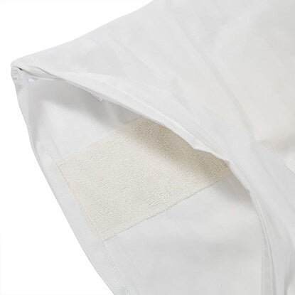 Easy-to-use stringless duvet cover, semi-double (N-Grip Hotel WH SD)