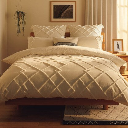 Easy-to-use stringless duvet cover, single size (N-Grip Yona S)