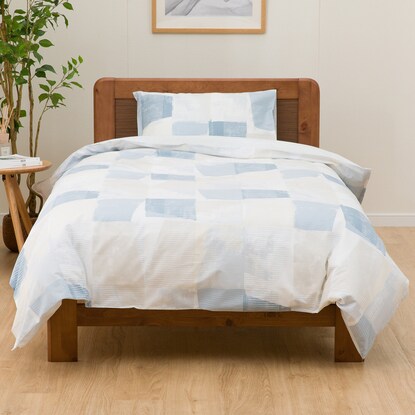 Easy-to-use stringless duvet cover, single size (N-Grip BL PT22 S)