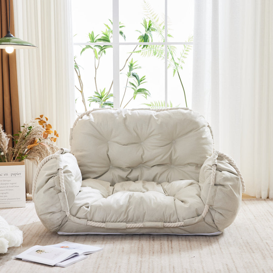 6-level adjustable reclining sofa with armrests