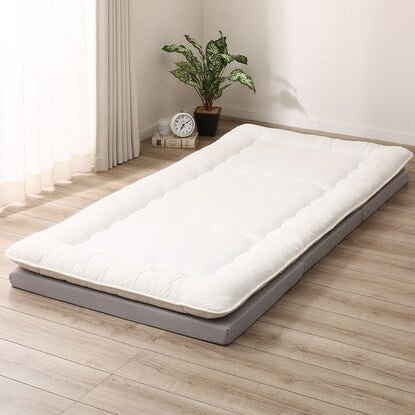 Highly resilient triple-fold mattress, single size (Alto 2 S M2202)