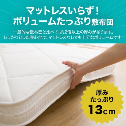 Volume futon with washable cover, single size (S F2209)