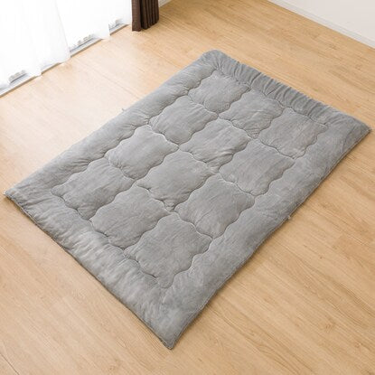 Heat-storing cotton quilt, single size (K2320 GY S)